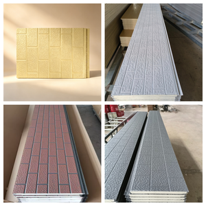 Panneaux sandwich en métal <span class=keywords><strong>l</strong></span>égers, ignifuges et imperméables, couleur RAL, panneaux d'<span class=keywords><strong>isolation</strong></span> en mousse de polystyrène pour chambre froide - Product Image 3