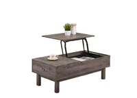 Table basse moderne avec plateau relevable et boîte de rangement