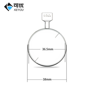 Lente prismática metálica Keyou de 36.5 mm, lente óptica de vidrio de doble propósito para gafas - Product Image 1