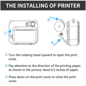 <span class=keywords><strong>Appareil</strong></span> <span class=keywords><strong>photo</strong></span> instantané pour enfants, imprimante <span class=keywords><strong>photo</strong></span> vidéo HD 1080P, jouet avec écran de 2 pouces, <span class=keywords><strong>appareil</strong></span> <span class=keywords><strong>photo</strong></span> de <span class=keywords><strong>dessin</strong></span> DIY pour enfants, cadeau <span class=keywords><strong>d</strong></span>'anniversaire - Product Image 6