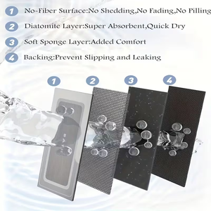 Prix de gros, 2 <span class=keywords><strong>tapis</strong></span> de <span class=keywords><strong>cuisine</strong></span> imperméables et antidérapants pour le sol, <span class=keywords><strong>tapis</strong></span> de <span class=keywords><strong>cuisine</strong></span> en caoutchouc à séchage rapide, <span class=keywords><strong>tapis</strong></span> de sol pour la décoration de la maison - Product Image 4