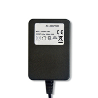Adaptateur secteur linéaire avec sortie 9V 12V 24V Connexion enfichable en courant continu 500mA