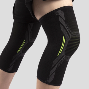 Genouillère de compression en nylon tricoté pour le cyclisme, la course, le saut à la corde, le fitness, protection thermique - Product Image 5