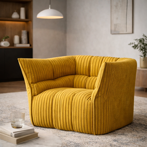 Sillón Puff de Espuma para Sala de Estar, Sofá Individual de Espuma Viscoelástica de Alta Densidad, Moderno, Comprimido al Vacío - Product Image 5