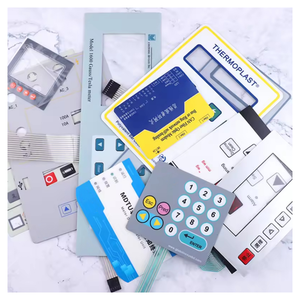 Interruttore a membrana con pulsante tattile di alta qualità per tastiera con tastiera con tastiera a membrana a forma di cavo - Product Image 1