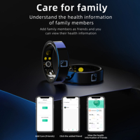 Anillo Inteligente BR17 con NFC, Monitor de Salud, Frecuencia Cardíaca, Presión Arterial, Monitor de Sueño, Resistente al Agua IP68, Control por Aplicación con IA para Hombres y Mujeres
