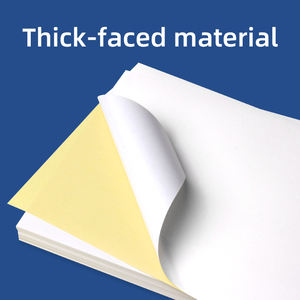 Feuilles d'autocollants adhésifs A4 vierges, entièrement imprimables, brillants, en PP, imperméables, 100 µm, 100 pièces, pour imprimantes jet d'encre/<span class=keywords><strong>laser</strong></span>, usage en supermarché - Product Image 3