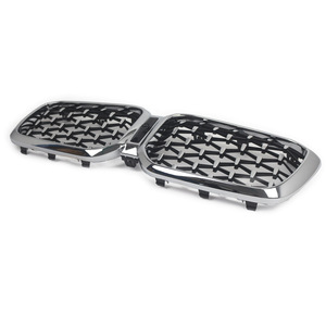 Rejilla de entrada de aire del parachoques delantero BMW X3 X4 G01 G08 estilo Meteor de plástico ABS para actualización retrofit 2022-2024 - Product Image 1