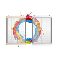 Verre transparent d'intérieur de mur d'écran de panneau de film d'affichage à LED de P3.91