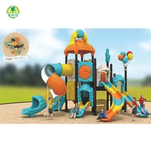 Kindertages outdoor kinder spielzeug kunststoff rutsche spielplatz ausrüstung