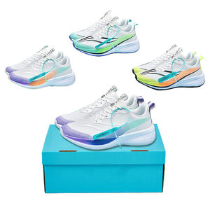 Zapatillas deportivas personalizadas para hombre, zapatillas deportivas informales de malla con perspectiva a la moda con logotipo - Product Image 2