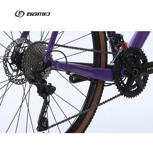 GOMID grava bicicleta de carretera Bicicletas Personalizadas 700 40C bicicleta de carreras horquilla de carbono grava bicicleta engranaje ciclo roadbike Touring bisiklet - Product Image 5