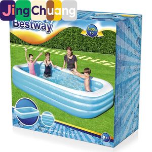 Piscina Inflable <span class=keywords><strong>para</strong></span> Niños 54009, Piscina de Bolas Oceánicas <span class=keywords><strong>para</strong></span> Bebés y Niños Pequeños, Reforzada y Engrosada - Product Image 4