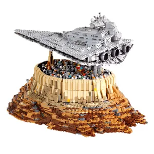 Mould King-bloques de construcción de plástico para niños, juguete de ladrillos para armar destructor Imperial sobre la ciudad Jedha, serie Technic, 5162 piezas