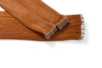 Extensions de cheveux humains Remy à double trame avec bandes adhésives, vente en gros