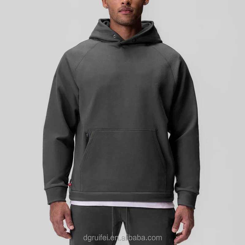 Cotton Heavyweight Printed Gym Hoodie