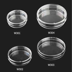 Placas de Petri de 55 mm y 60 mm, Placas de Cultivo Celular Desechables de Plástico para Uso en Laboratorio - Product Image 2