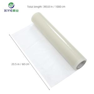 סרט הגנה זמני למשטחים קשים, שקוף, דביק, רך, בעל דביקות נמוכה, עשוי PE, עם הדפס לוגו בהתאמה אישית - Product Image 2