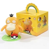 Manivelle Psyduck gravée au Laser, boîte à musique en plastique, boîte à musique Psyduck