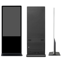 Pantalla LED Rectangular Versátil de 55 Pulgadas con Retroiluminación LED, Resolución 1080P, Sistema Android, Señalización Digital para Interiores, Pantalla LCD IPS