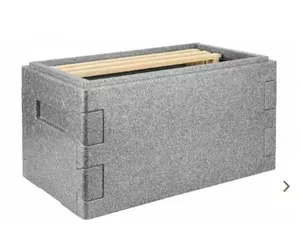 EPP EPS Poly British <span class=keywords><strong>National</strong></span> Langth Beehive Bee Box Nuc Full Hive Caja de poliestireno expandido - Product Image 4