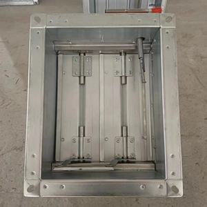 24V <span class=keywords><strong>allumer</strong></span> le mécanisme de commande actionneur SS304 matériau en tôle galvanisée échappement de fumée liens fusibles motorisés amortisseur d'incendie - Product Image 5