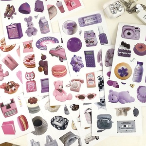 40 Hojas de Adhesivos Decorativos con Dibujos Animados, Creativos y Literarios, para Manualidades, Hogar u Oficina - Product Image 3