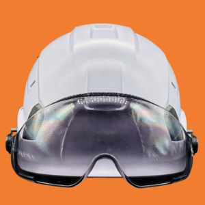 2025年工場建設作業員用ハーフヘルメット耳あて付きABSハードハット高耐衝撃性軽量安全ヘルメット - Product Image 4