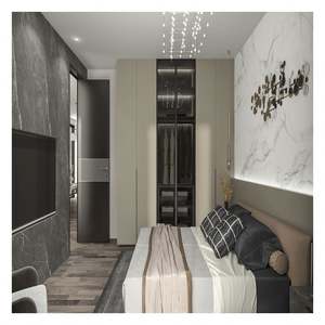 Armarios de Vestidor Modernos de Alta Gama, Plegables, de Madera Maciza Europea, Personalizados - Product Image 3