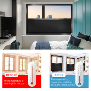 Persianas <span class=keywords><strong>de</strong></span> nido <span class=keywords><strong>de</strong></span> abeja motorizadas inteligentes ZSHINE, tela opaca completa, aislamiento térmico, Protección <span class=keywords><strong>de</strong></span> Privacidad, persianas celulares - Product Image 3