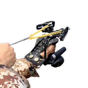 Nouvelle catapulte Huanxiu pour la <span class=keywords><strong>chasse</strong></span> et la <span class=keywords><strong>pêche</strong></span>, lance-fléchettes, lance-pierre de poignet métallique pour adultes, pour le tir sportif en extérieur - Product Image 3