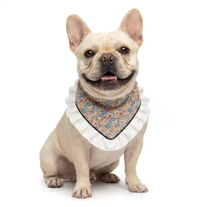 Modern Luxury Embroidered Print Pet Bandana Adjustable Triangular Scarf Bib for Dogs <b>Cats</b> Kitten Puppy Small <b>Cat</b> Dogs <b>Collar</b> - Product Image 3
