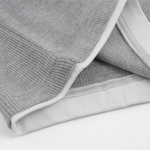 Hot New Design Two-Piece Color Blocked Round Neck Half Button Short Sleeved T-<b>Shirt</b> Trendy Brand <b>Waffle</b> Loose Men's Summer Top - Product Image 6