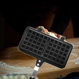 Molde para Hacer Waffles de Doble Cara S132, Bandeja para Hornear Waffles, Sartén para Desayunos, Venta al por Mayor - Product Image 2