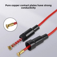 Connecteur porte-fusible tubulaire étanche 6 * 30, porte-fusible tubulaire en verre 5 * 20, type à vis isolé en ligne