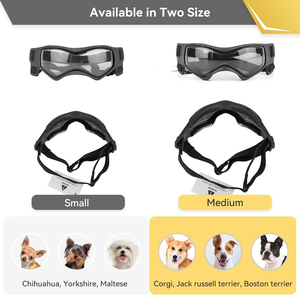 Lunettes de soleil pour chien de petite race, lunettes de protection UV pour chien de taille moyenne - Product Image 4