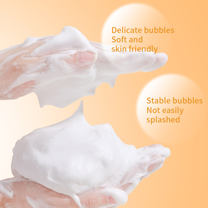 Vshell Vegan Thảo Dược Vitamin C Sữa Rửa Mặt Axit Hyaluronic Truyền Sâu Làm Sạch Giữ Ẩm Bọt Cho Lỗ Chân Lông Sạch Hơn Khuôn Mặt - Product Image 6