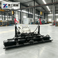 Machine de nivellement laser pour béton avec moteur d'entraînement intégré pour projets de grande envergure
