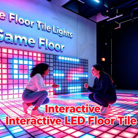 Lampe de sol interactive musicale ultra-mince en métal pour usage intérieur, extérieur, domestique et aéroportuaire