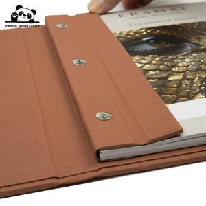 Porte-menus en cuir relié rigide de qualité supérieure pour restaurant, <span class=keywords><strong>spa</strong></span>, salon de bien-être, avec gaufrage caché et reliure à points, carton offset - Product Image 6