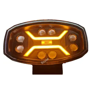 10 นิ้ว LED หมอก/ขับรถไฟ Spotlight รถบรรทุก 24V LED ไฟหน้า LED 4x4 สีขาว Amber รถพ่วง Luces Para รถบรรทุก