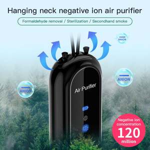 เครื่องฟอกอากาศขนาดเล็ก ป้องกันรังสีและเทคโนโลยีเงียบสนิท ใช้งานได้นาน 30 ชั่วโมง แบบคล้องคอ พร้อมการชาร์จแบบ Type-C - Product Image 4