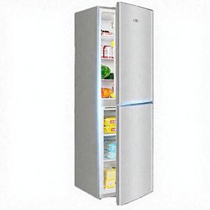 Réfrigérateur compact à double porte en acier inoxydable de qualité supérieure, grande capacité, congélateur inférieur, capacité de stockage allant jusqu'à 60-149 litres - Product Image 5