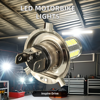 Vente Flash : Ampoules de Phare Moto LED H4 33SMD 800LM 6500K – Meilleures Ventes, Éclairage de Jour 12V pour Voiture, État Neuf