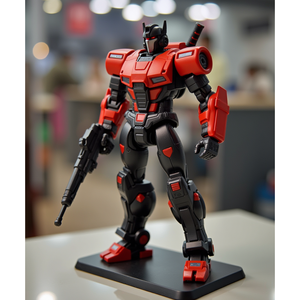 Figura de Acción de Vinilo PVC Suave con Diseño Personalizado, Fabricante OEM, Modelo Coleccionable de Anime en Resina 3D, Juguete Robot <span class=keywords><strong>QMH</strong></span> Escala 1/6, Fantasía Ciencia Ficción - Product Image 3