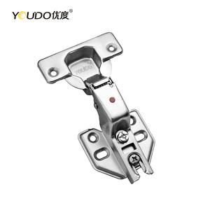 Charnière hydraulique à base fixe <span class=keywords><strong>YOUDO</strong></span>, charnière invisible à double action pour meubles, charnières coulissantes - Product Image 4