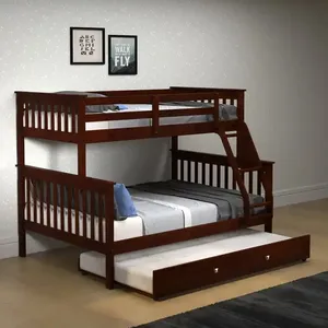 Letti per bambini a castello <span class=keywords><strong>doppio</strong></span> per la ragazza bambini <span class=keywords><strong>letto</strong></span> camera da <span class=keywords><strong>letto</strong></span> in legno letti per bambini a castello con cassetti - Product Image 3
