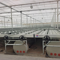 Banc de culture mobile OEM en ABS pour serres, idéal pour la culture de légumes et de semis de fleurs
