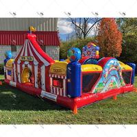 Vente en gros usine : Château gonflable de parc à thème de carnaval pour location commerciale extérieure et jardin
