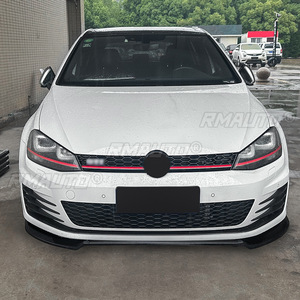 สปอยเลอร์กันชนหน้า สำหรับรถโฟล์คสวาเกน กอล์ฟ 7 MK7 GTI R Rline ชุดแต่งดิฟฟิวเซอร์ สปลิตเตอร์ บอดี้คิท ฝาครอบกันชนหน้า - Product Image 4